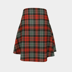 MacLachlan Weathered Tartan Flared Skirt