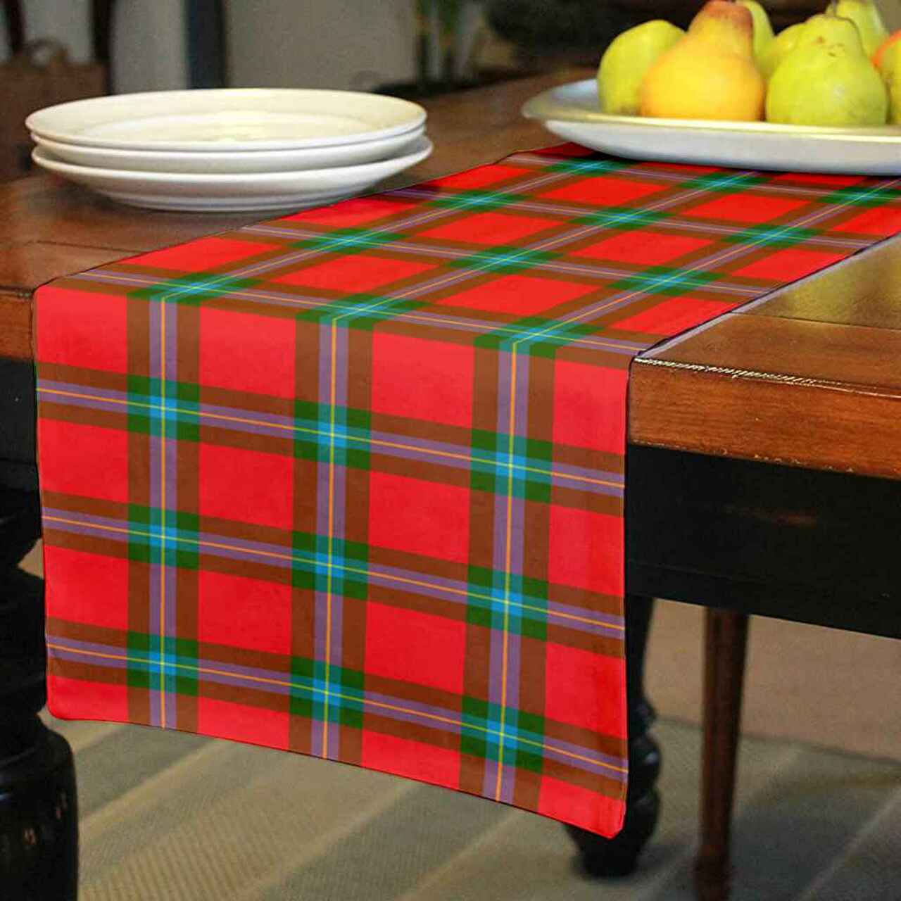 MacLaine of Loch Buie Tartan Table Runner - Cotton table runner