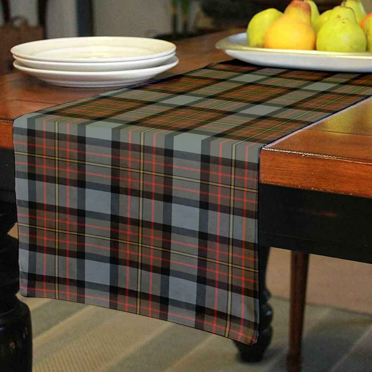 MacLaren Weathered Tartan Table Runner - Cotton table runner