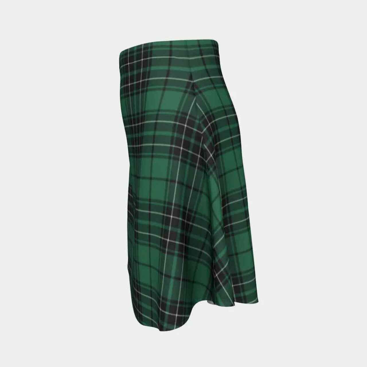 Maclean Hunting Ancient Tartan Flared Skirt