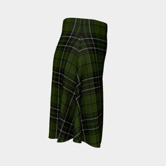 MacLean Hunting Tartan Flared Skirt