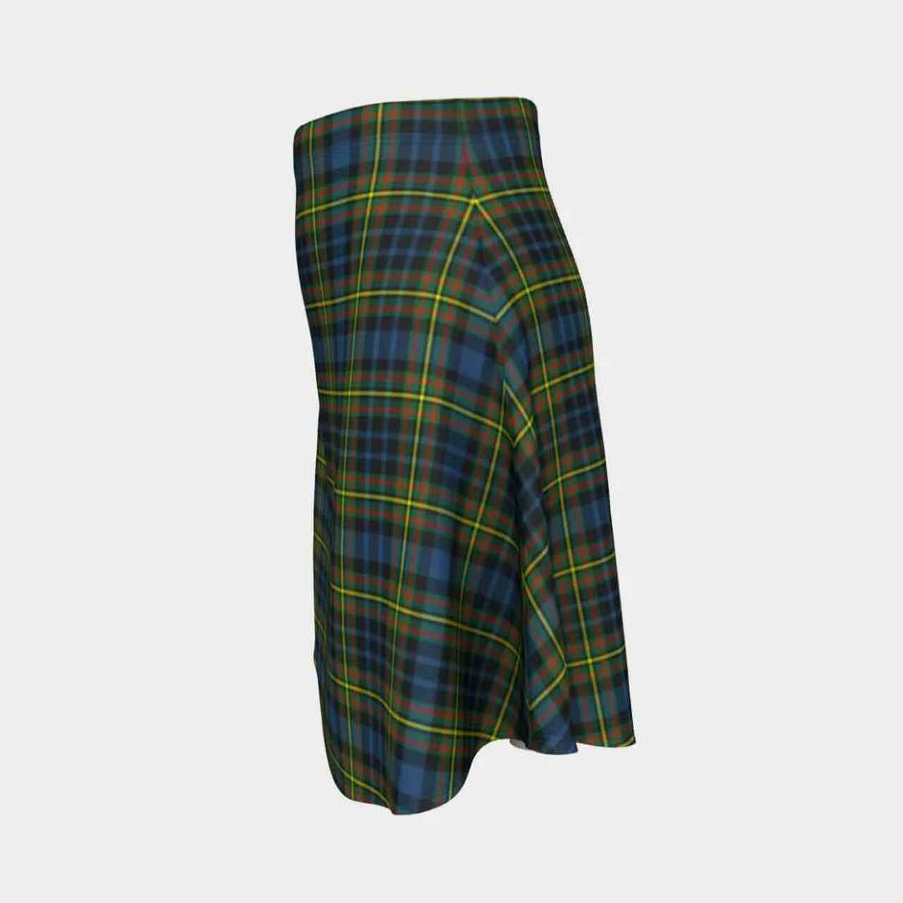 MacLellan Ancient Tartan Flared Skirt