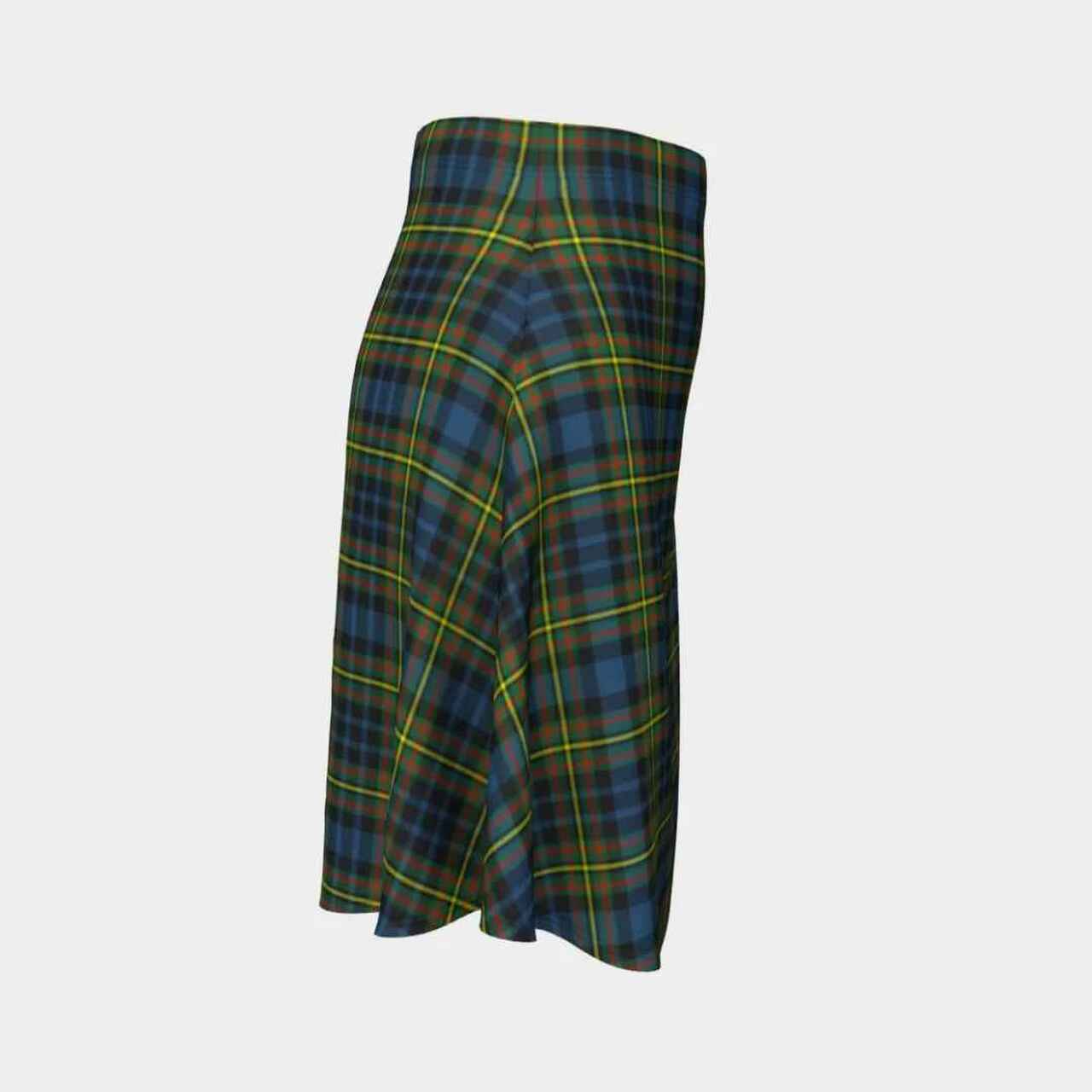 MacLellan Ancient Tartan Flared Skirt