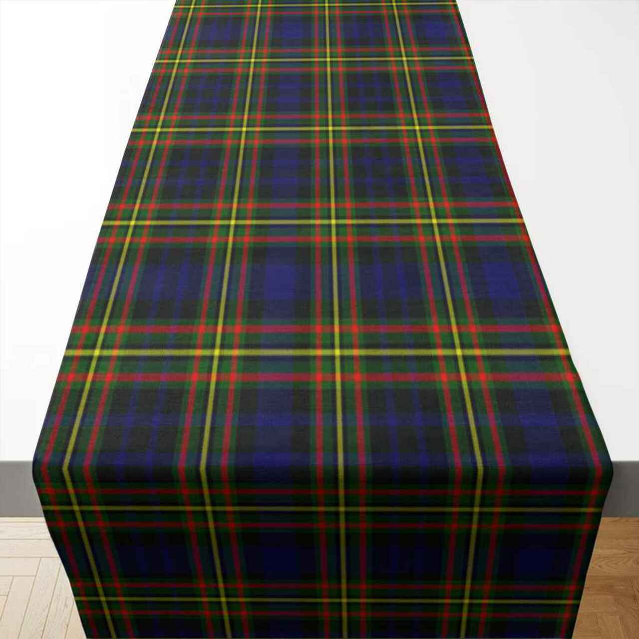 MacLellan Modern Tartan Table Runner - Cotton table runner