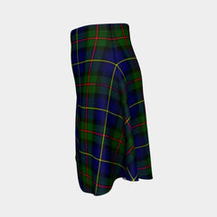 MacLeod of Harris Modern Tartan Flared Skirt