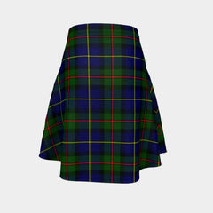 MacLeod of Harris Modern Tartan Flared Skirt