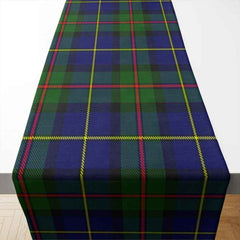 MacLeod of Harris Modern Tartan Table Runner - Cotton table runner