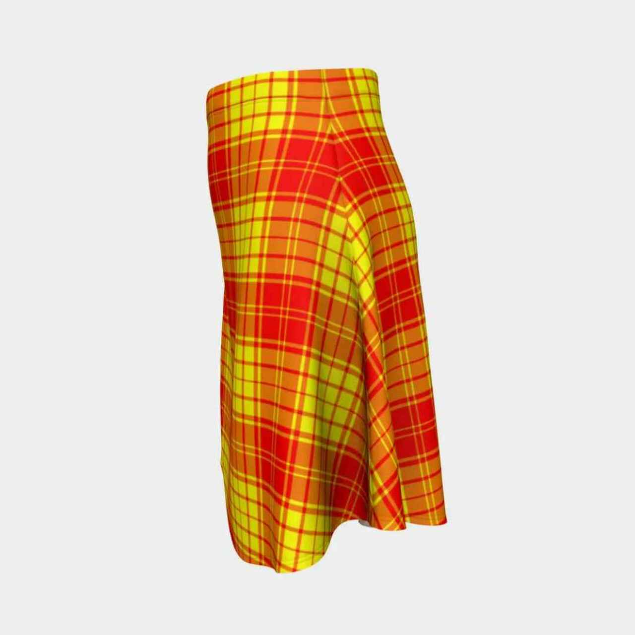 MacMillan Tartan Flared Skirt