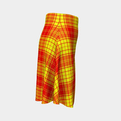 MacMillan Tartan Flared Skirt