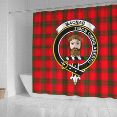 MacNab Tartan Crest Shower Curtain