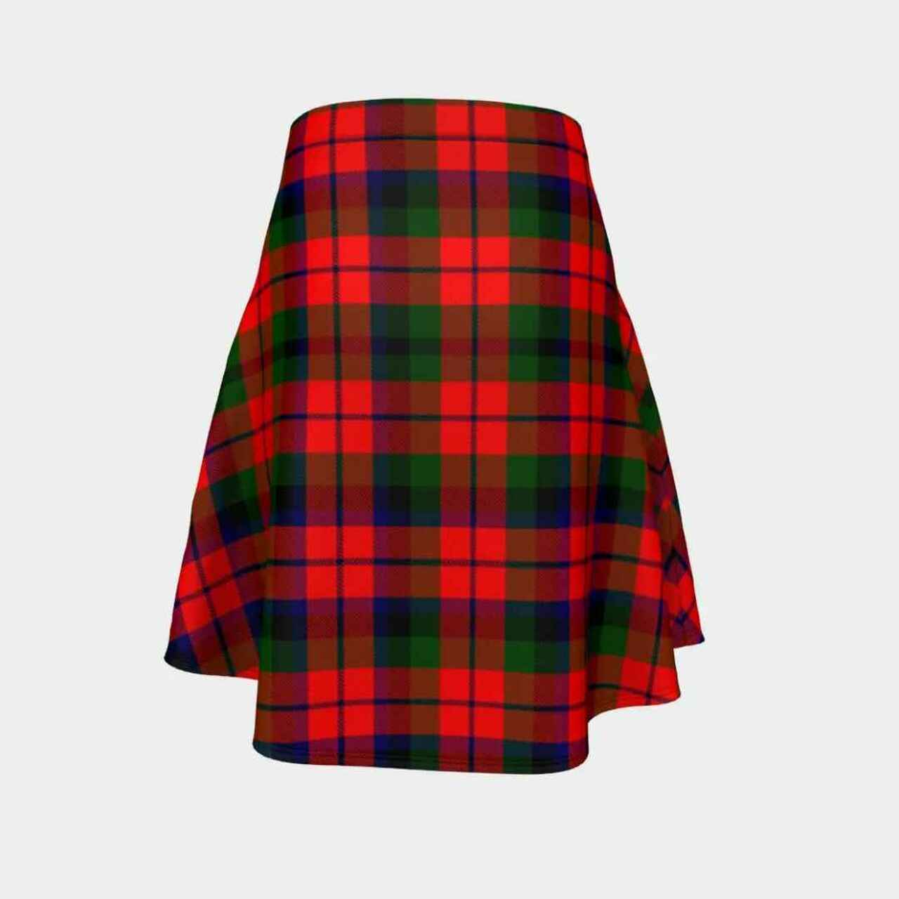 MacNaughton Modern Tartan Flared Skirt