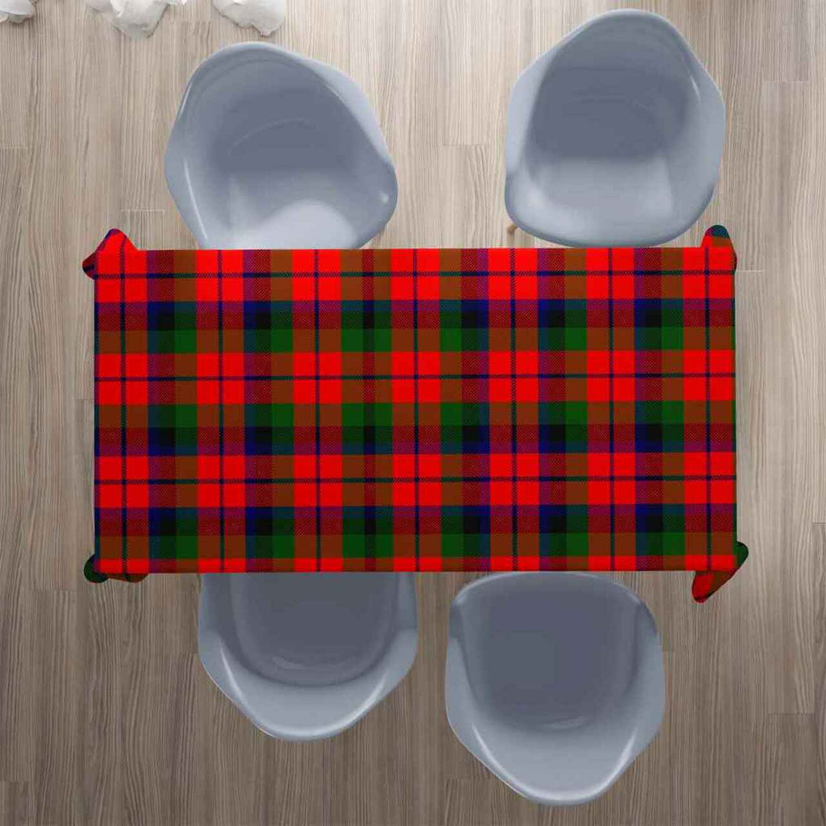 MacNaughton Modern Tartan Tablecloth