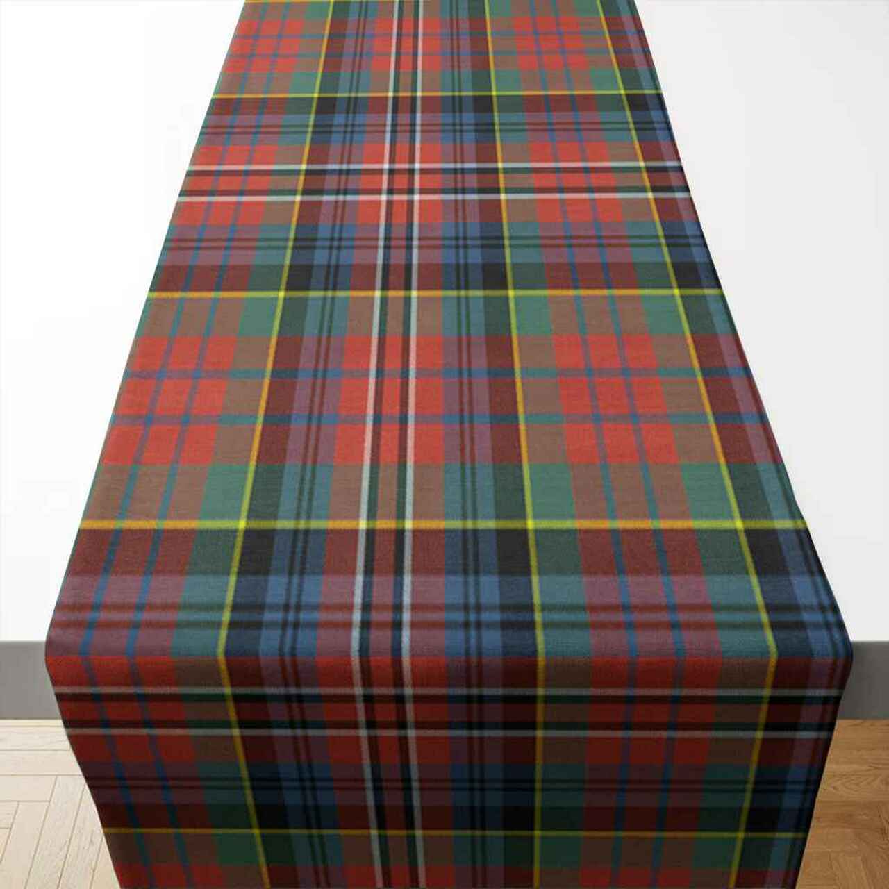 MacPherson Ancient Tartan Table Runner - Cotton table runner