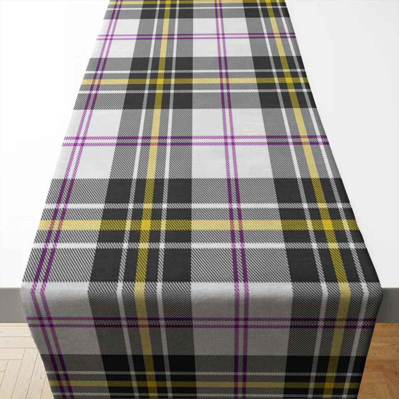 MacPherson Dress Modern Tartan Table Runner - Cotton table runner