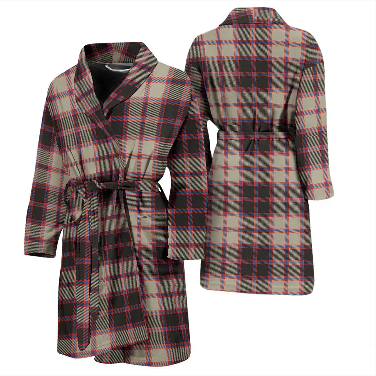 MacPherson Hunting Ancient Tartan Bathrobe