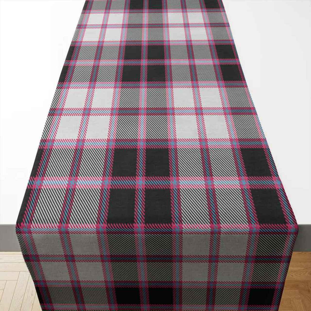 MacPherson Hunting Modern Tartan Table Runner - Cotton table runner