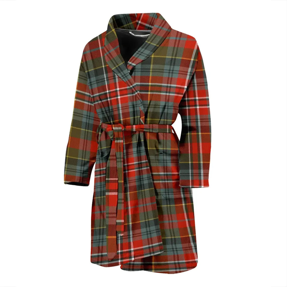 MacPherson Weathered Tartan Bathrobe