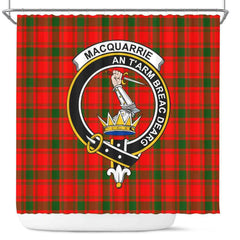 MacQuarrie Tartan Crest Shower Curtain