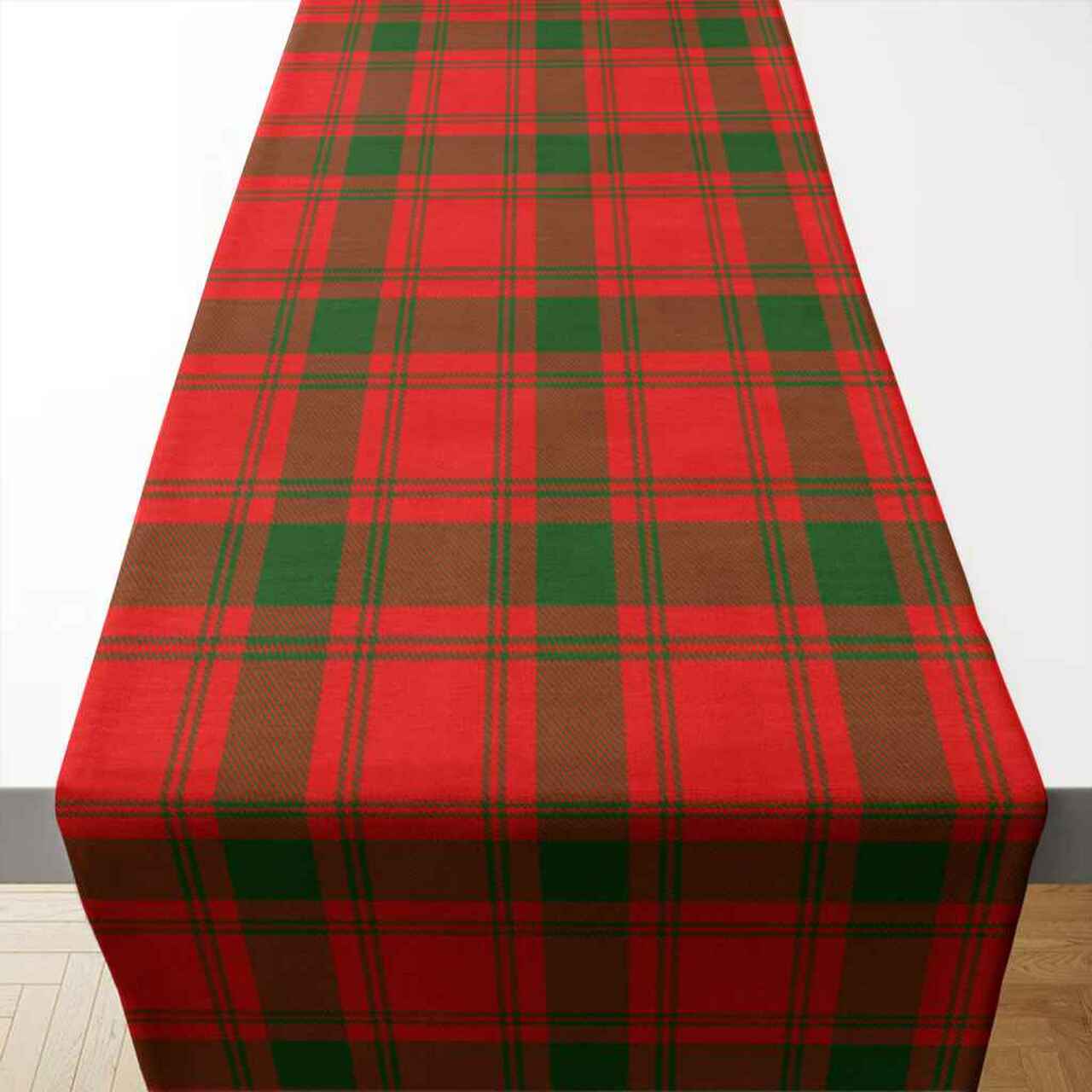 MacQuarrie Modern Tartan Table Runner - Cotton table runner