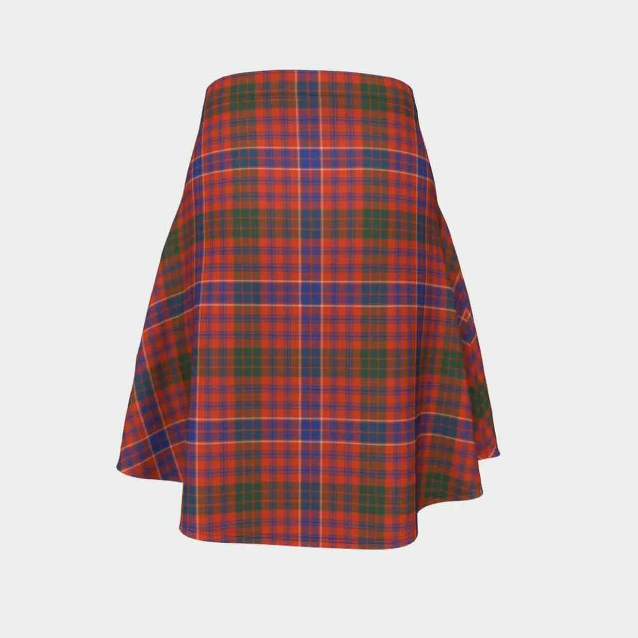 MacRae Ancient Tartan Flared Skirt