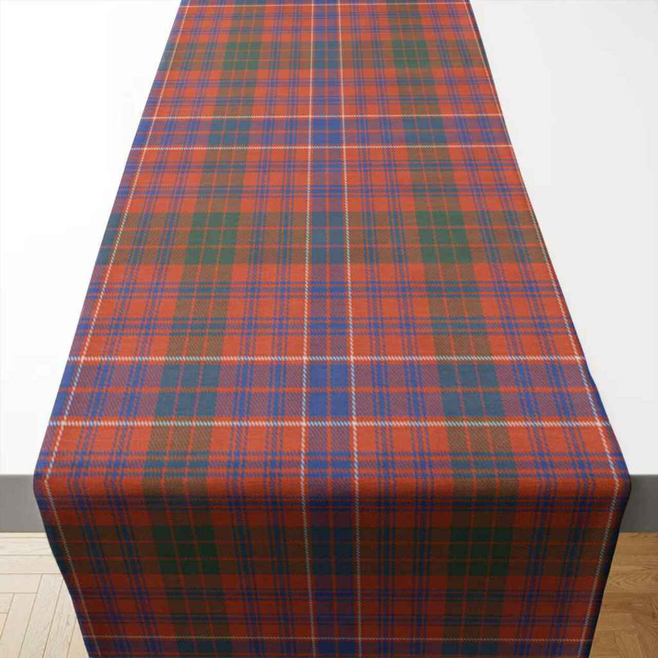 MacRae Ancient Tartan Table Runner - Cotton table runner