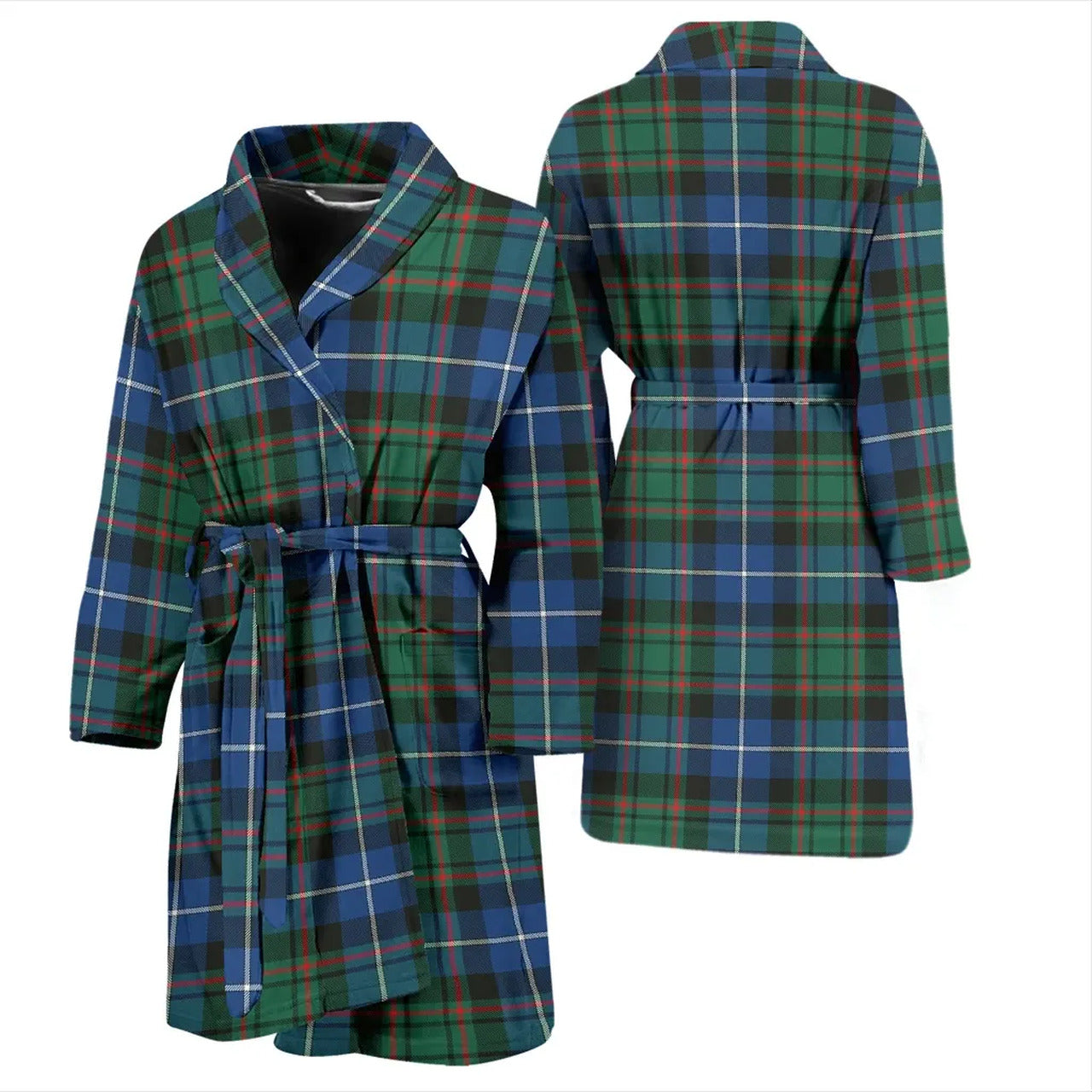 MacRae Hunting Ancient Tartan Bathrobe