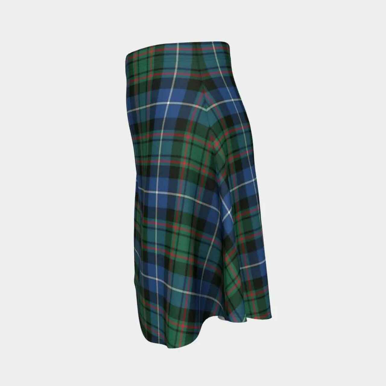 MacRae Hunting Ancient Tartan Flared Skirt