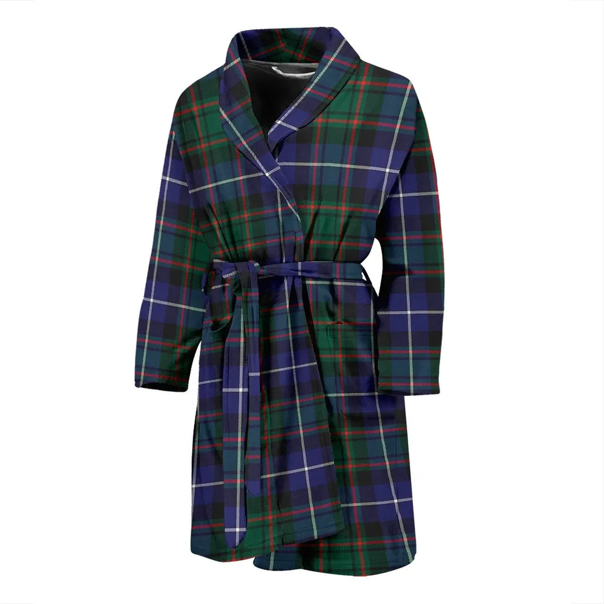 MacRae Hunting Modern Tartan Bathrobe