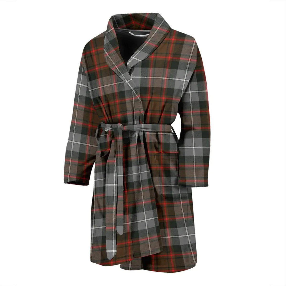 MacRae Hunting Weathered Tartan Bathrobe