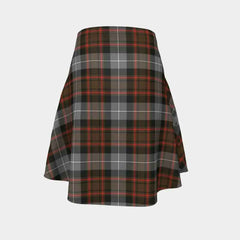 MacRae Hunting Weathered Tartan Flared Skirt