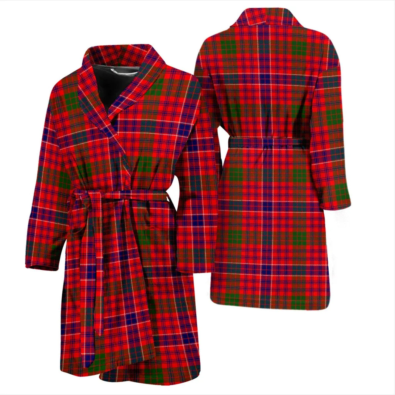 MacRae Modern Tartan Bathrobe