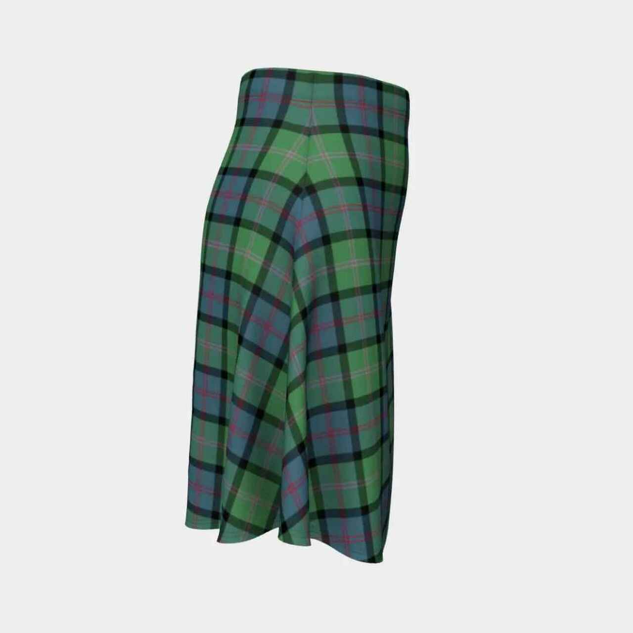 MacThomas Ancient Tartan Flared Skirt