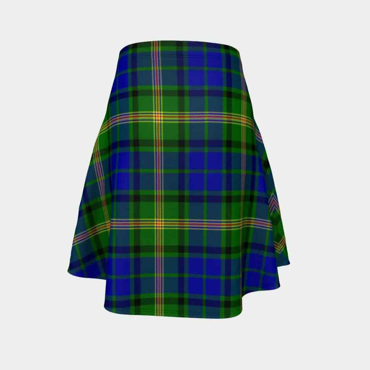 Maitland Tartan Flared Skirt