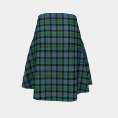 Malcolm Ancient Tartan Flared Skirt