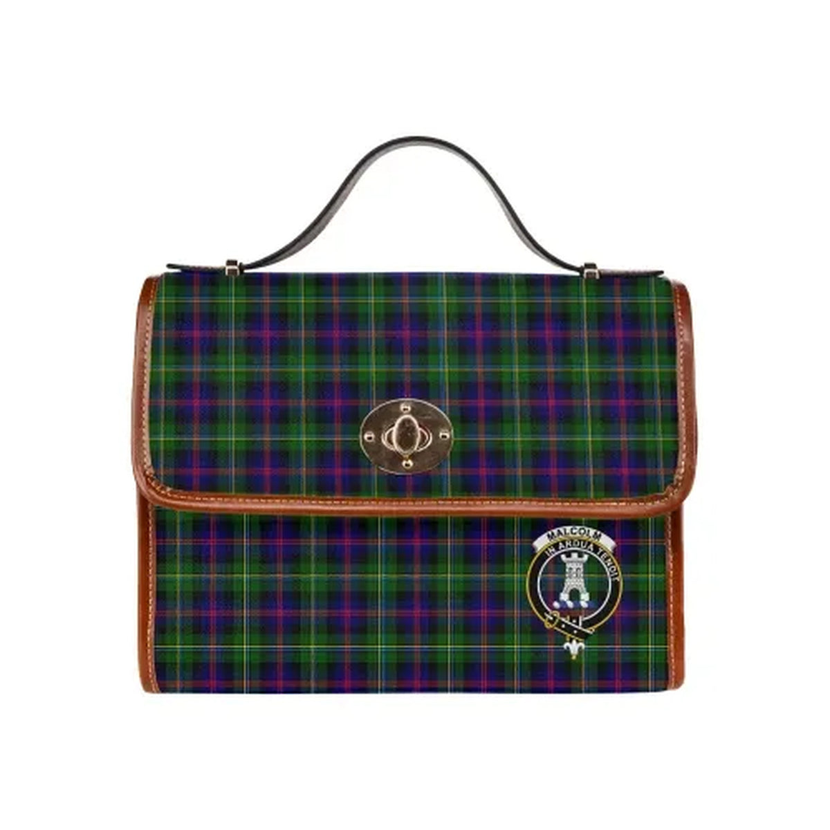 Malcolm (or MacCallum) Tartan Canvas Bag