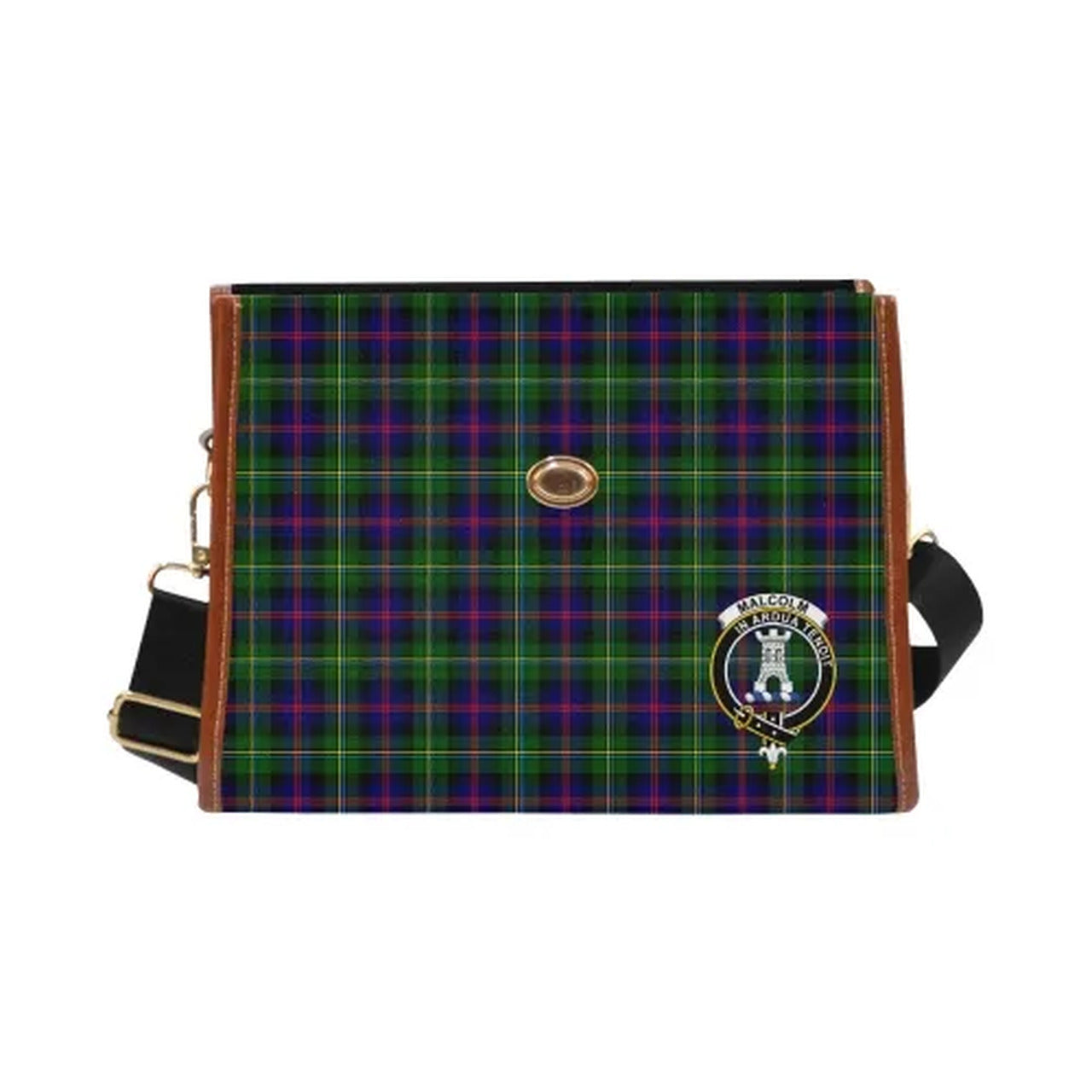 Malcolm (or MacCallum) Tartan Canvas Bag