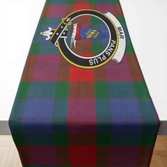 Mar Tartan Crest Table Runner - Cotton table runner