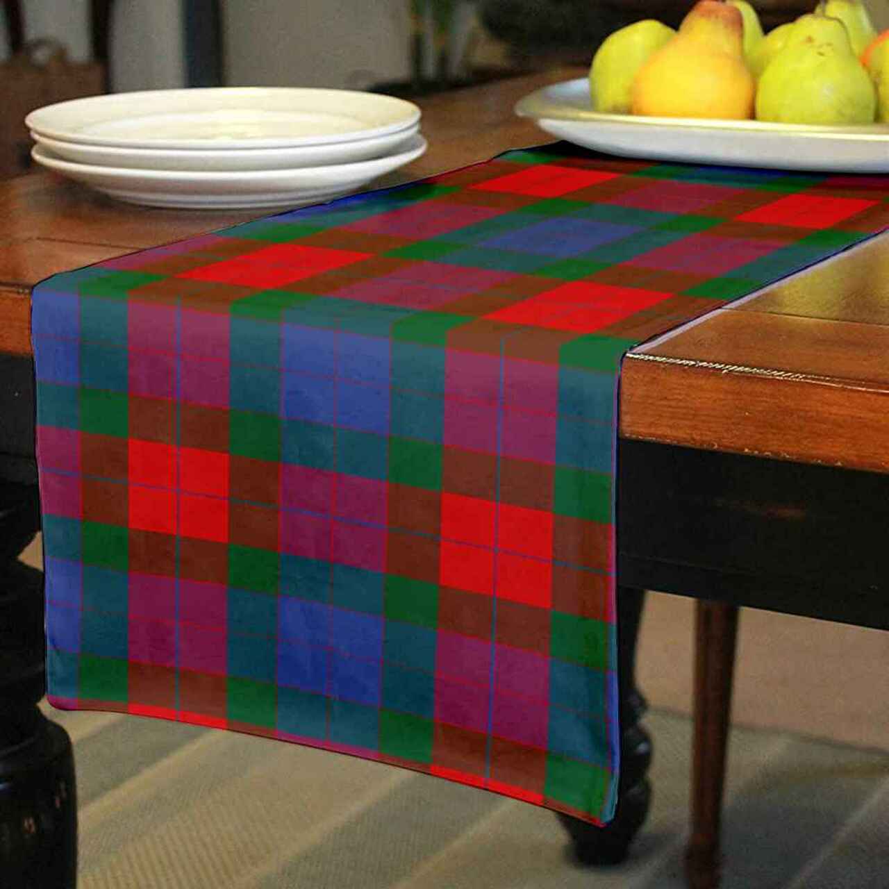 Mar Tartan Table Runner - Cotton table runner