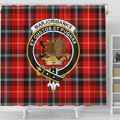 Marjoribanks Tartan Crest Shower Curtain