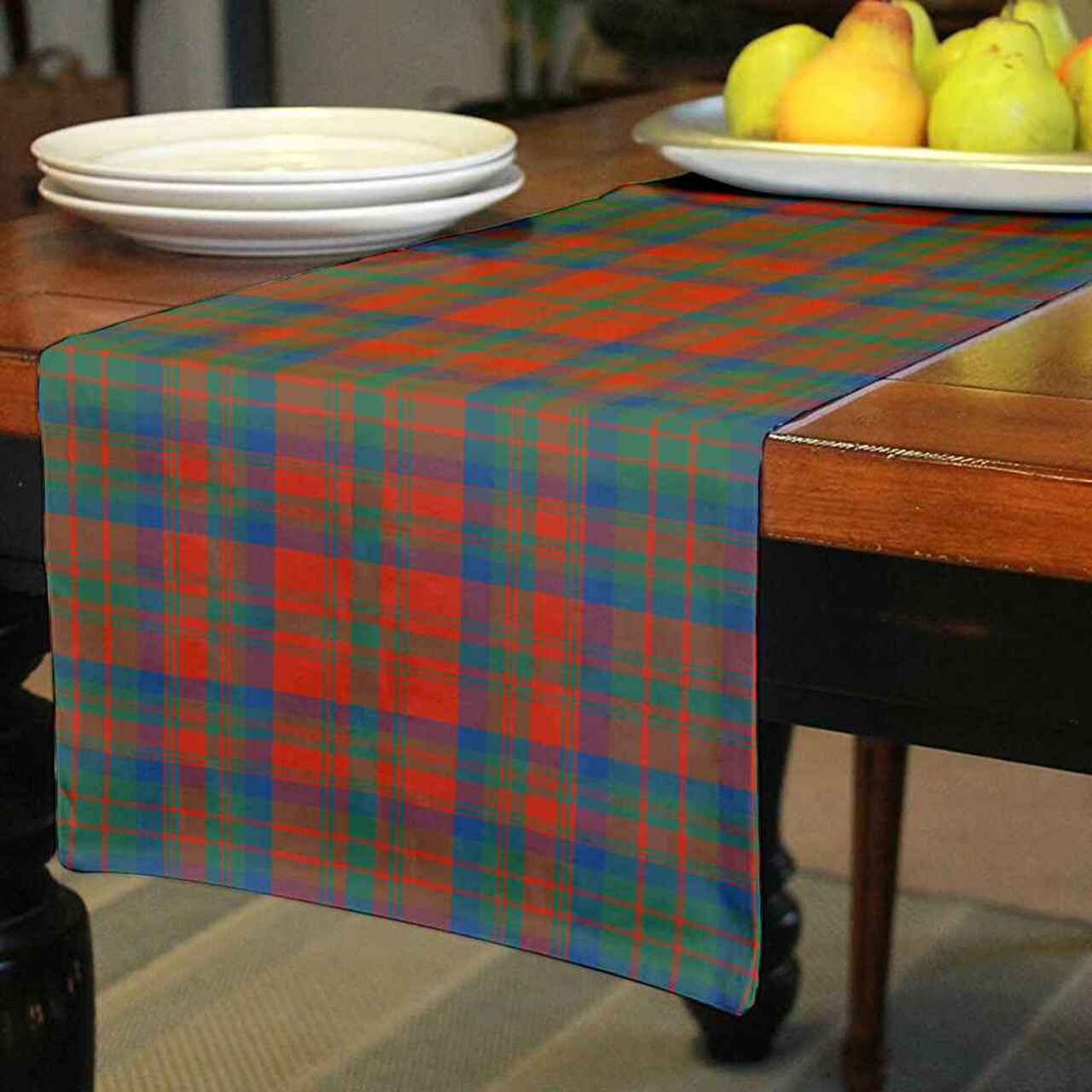 Matheson Ancient Tartan Table Runner - Cotton table runner