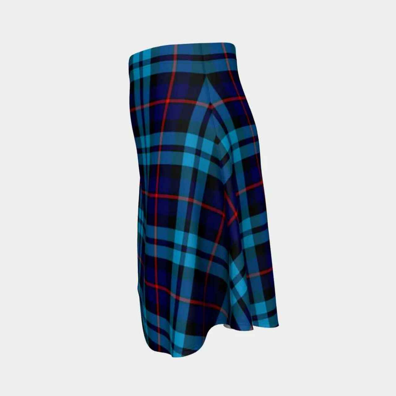 McCorquodale Tartan Flared Skirt