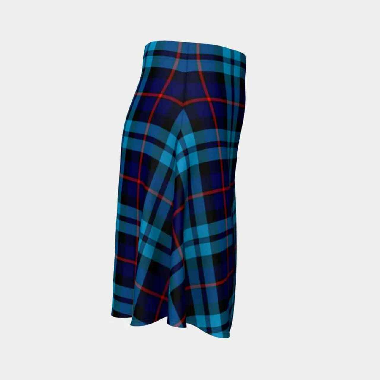 McCorquodale Tartan Flared Skirt