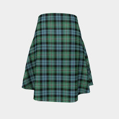 Melville Tartan Flared Skirt