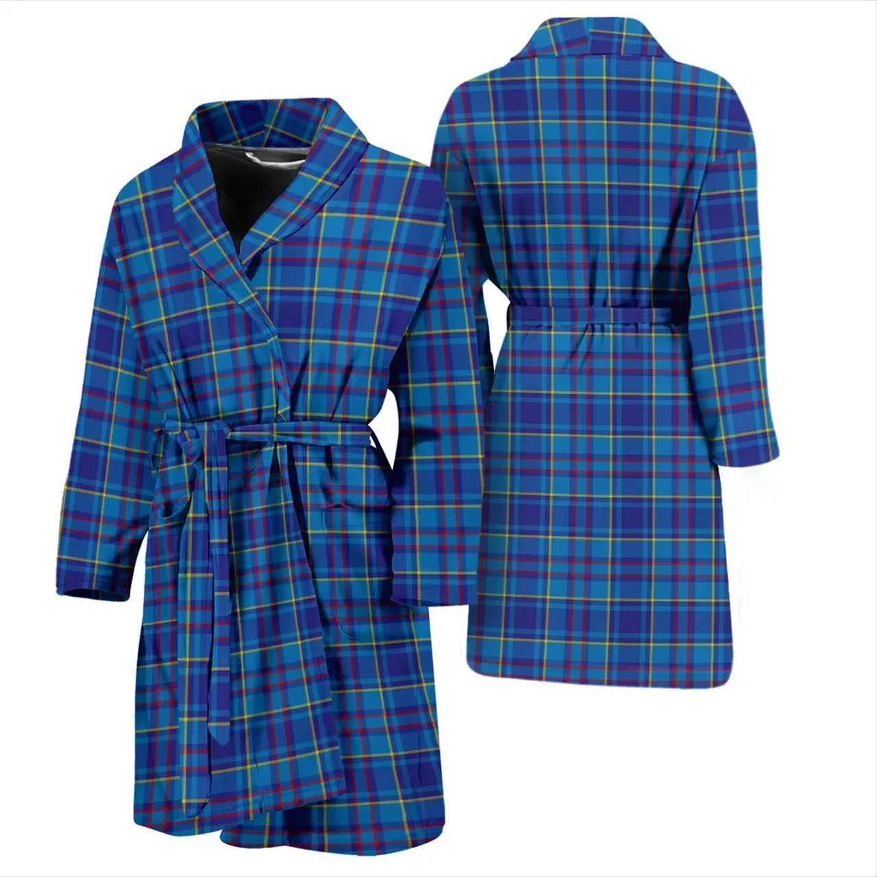 Mercer Modern Tartan Bathrobe