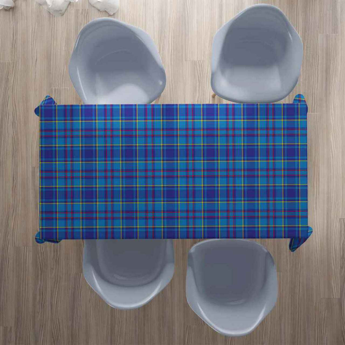 Mercer Modern Tartan Tablecloth