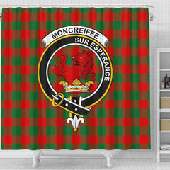 Moncrieffe Tartan Crest Shower Curtain