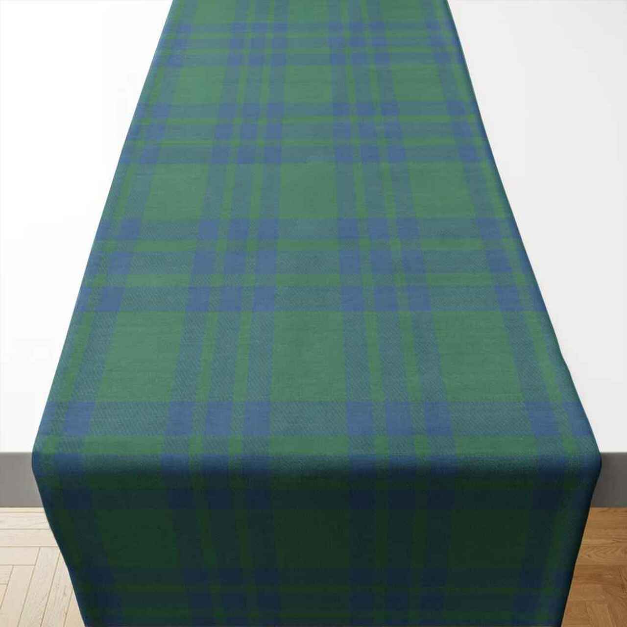 Montgomery Ancient Tartan Table Runner - Cotton table runner