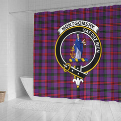 Montgomery Tartan Crest Shower Curtain