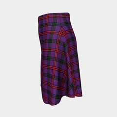 Montgomery Modern Tartan Flared Skirt