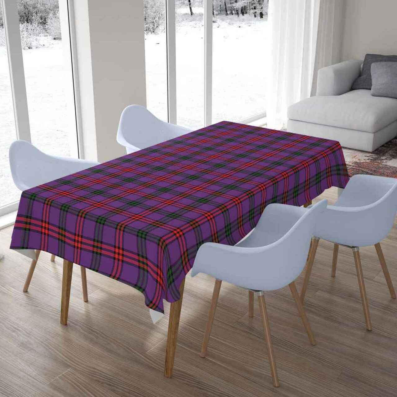 Montgomery Modern Tartan Tablecloth